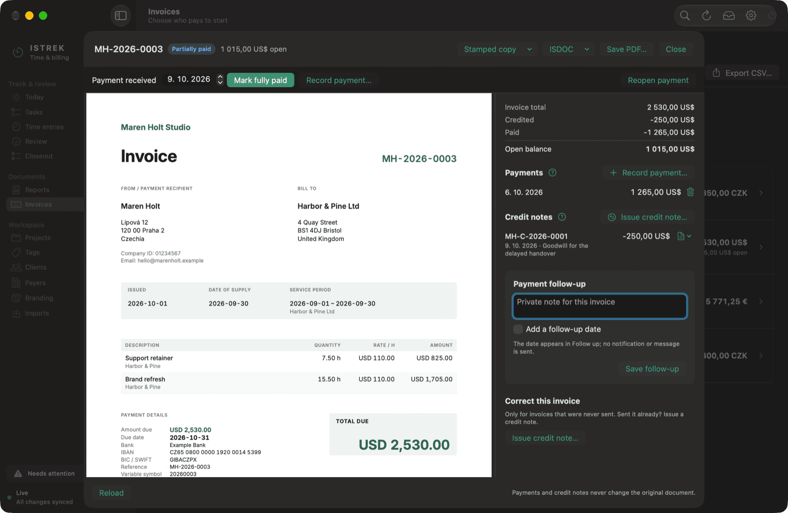 Istrek screenshot 2