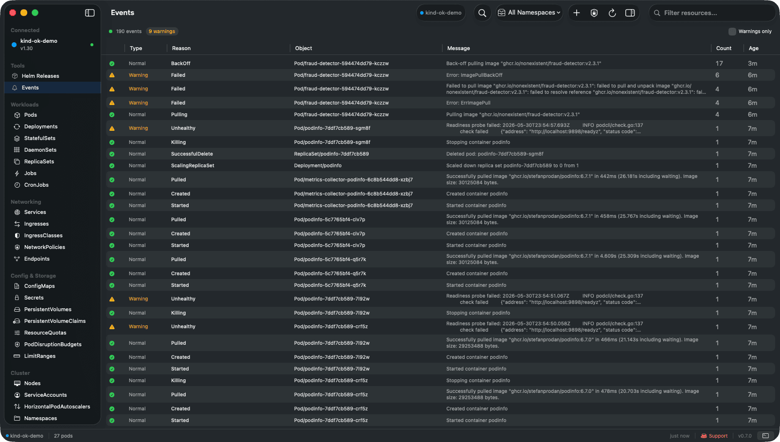 OptaKube screenshot 5