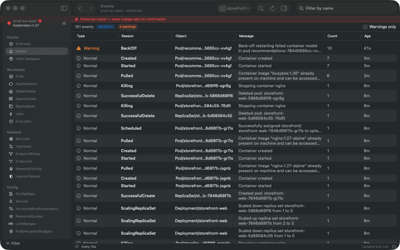 OptaKube screenshot 6