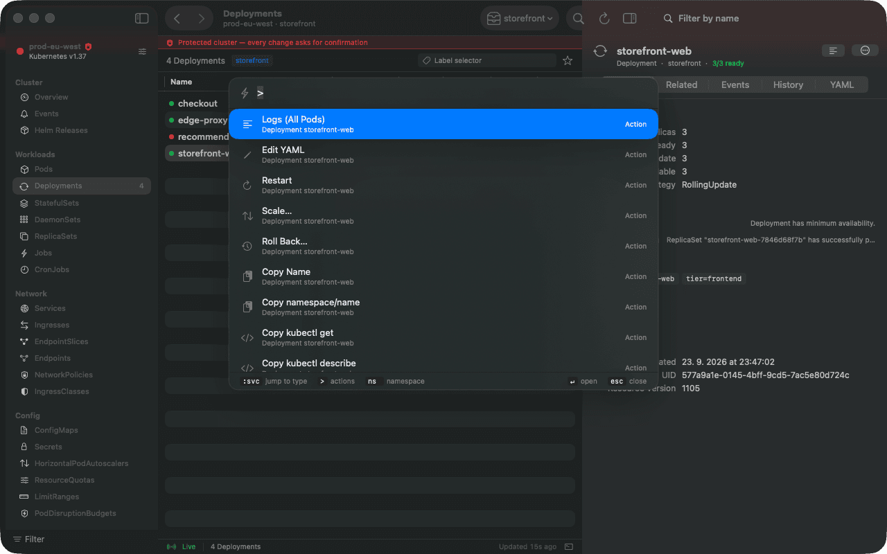 OptaKube screenshot 5
